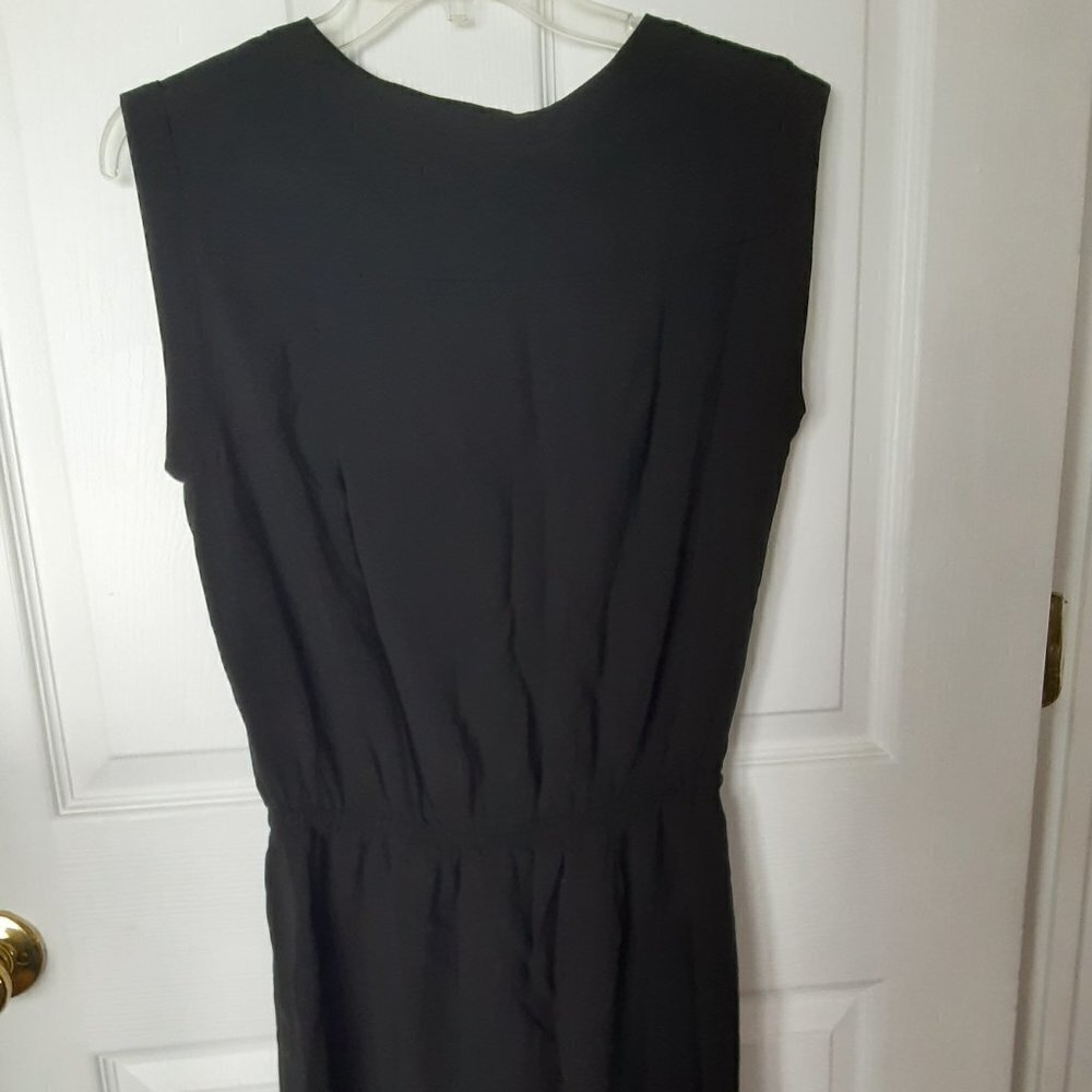 "C"  Size Medium Black Blousy Top Dress - Picture 4 of 4